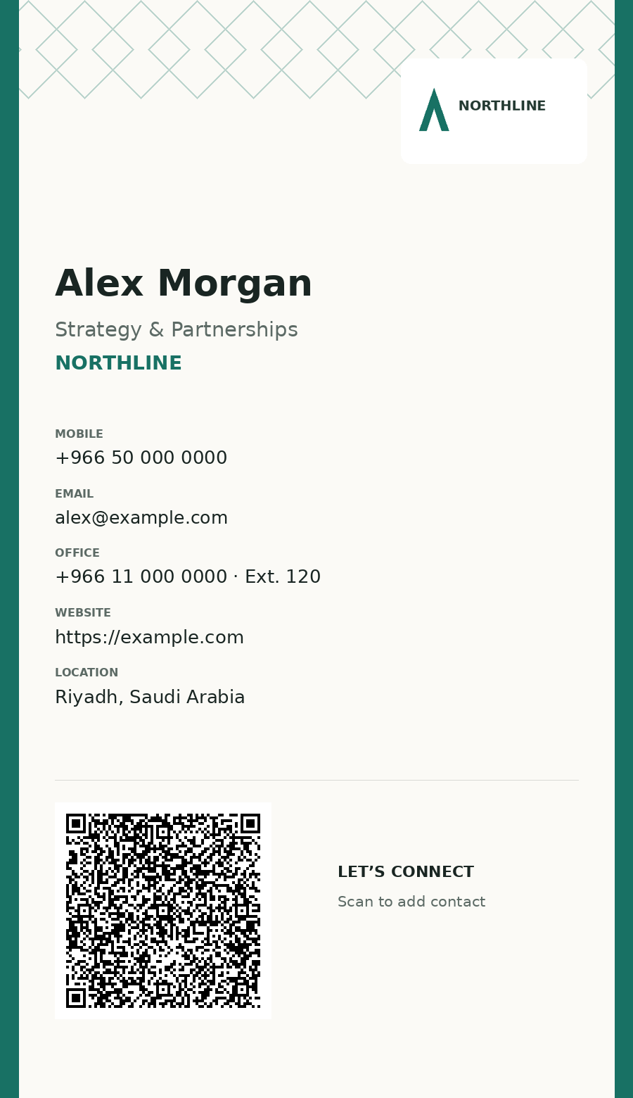 Arabic Executive design